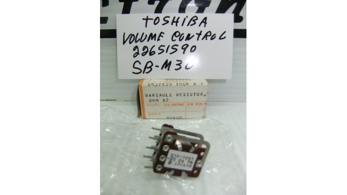 Toshiba  22651590 volume control